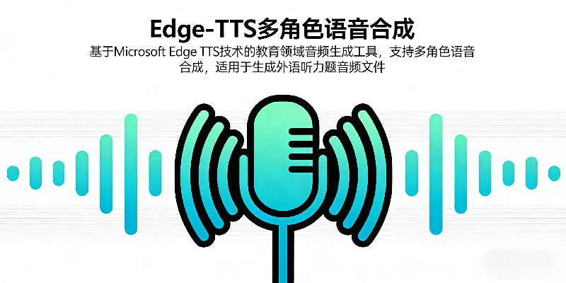 Edge-TTS多角色音频生成器